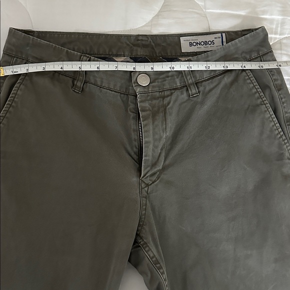 Bonobos Olive Green Chinos 30/32 - Picture 4 of 5
